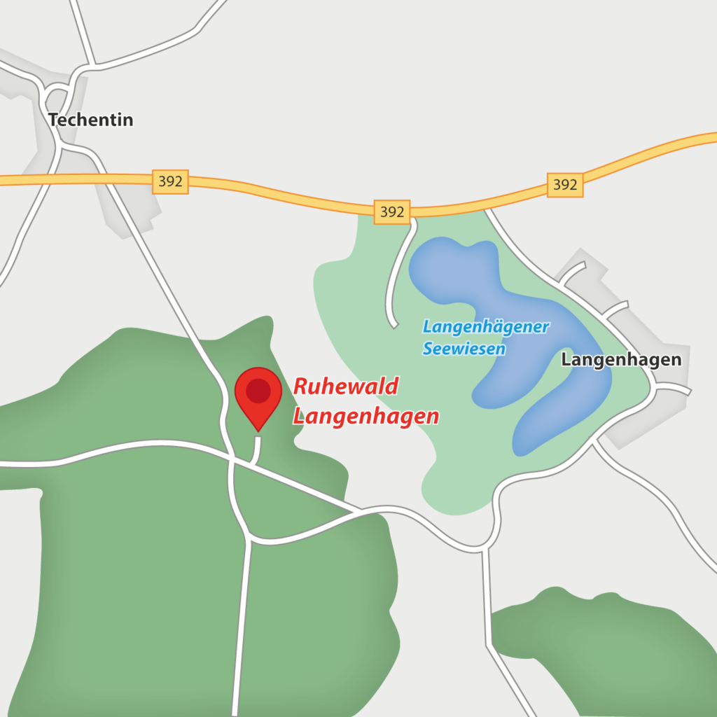 Karte-Standort-Ruhewald